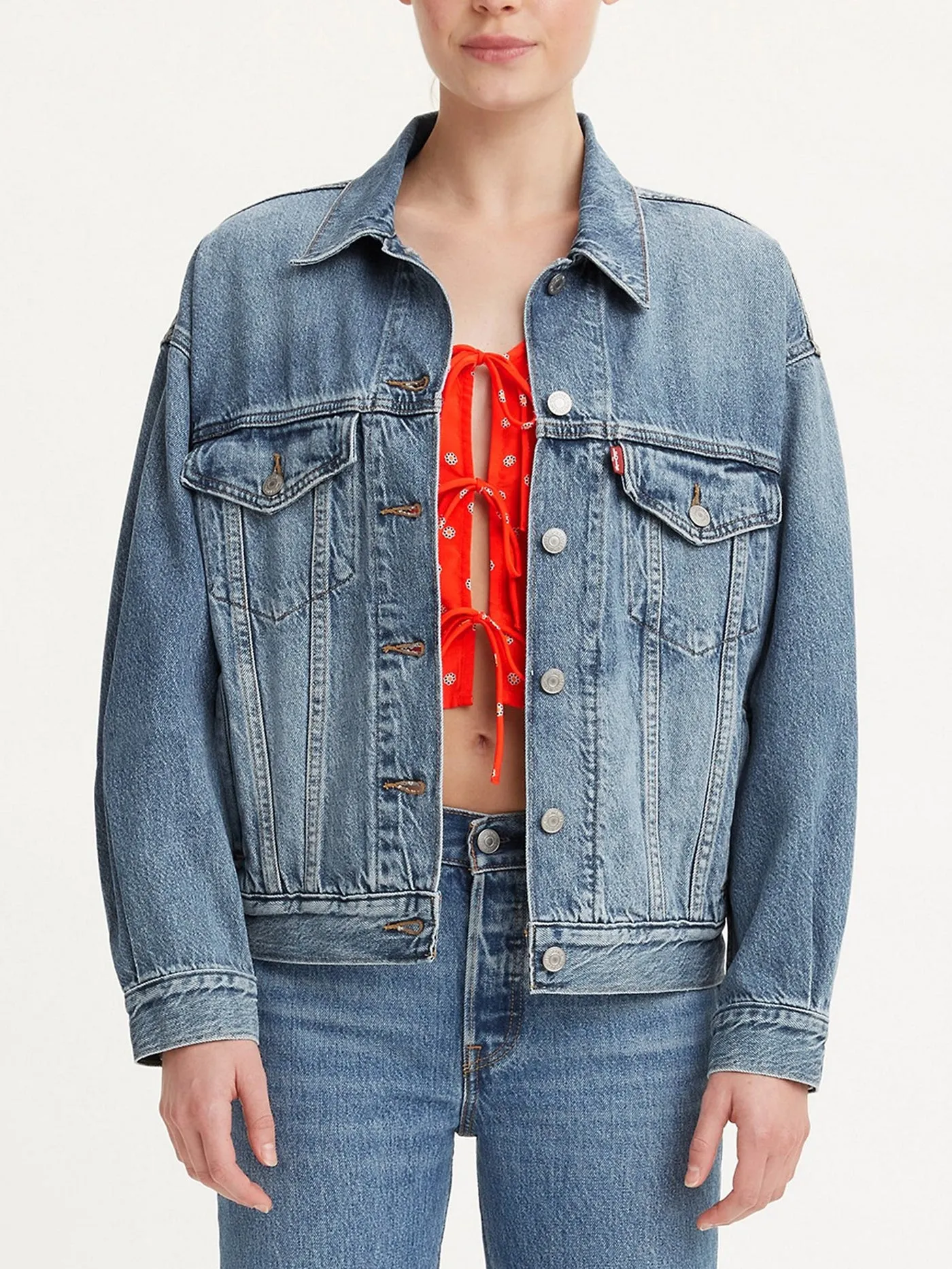 90s Trucker Turning Heads Denim Jacket