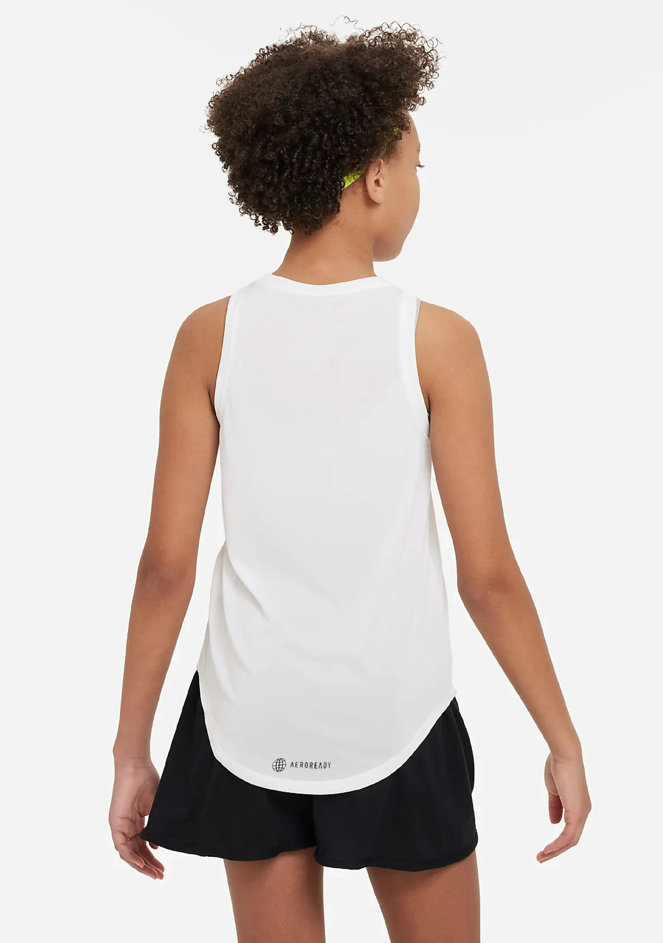 Adidas Girls Aeroready Designed to Move Brandlove Tank Top <br> HM4461