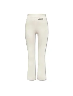 Adidas Originals Flare Trousers Wonder White