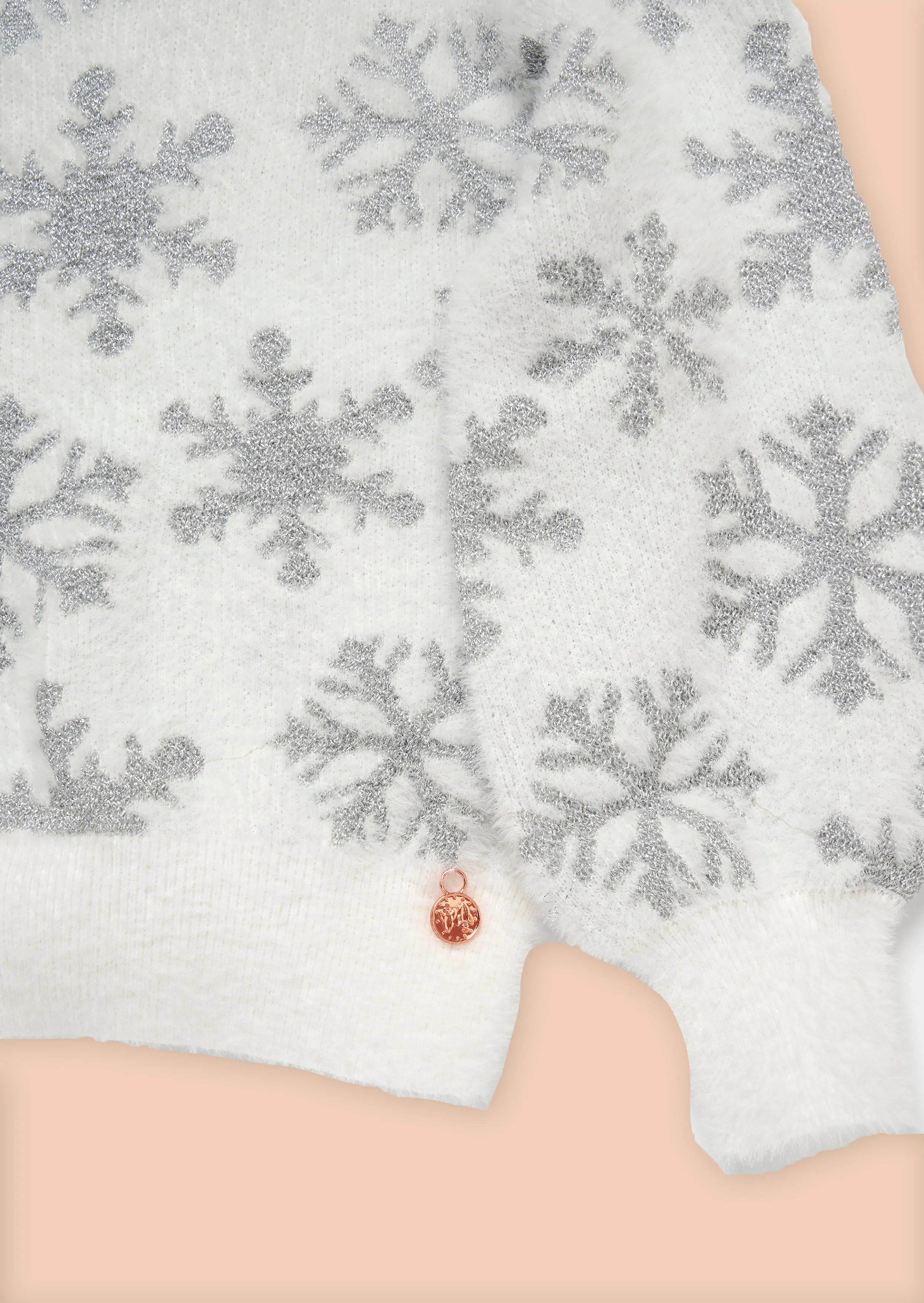 Ana Lurex Snowflake Jumper