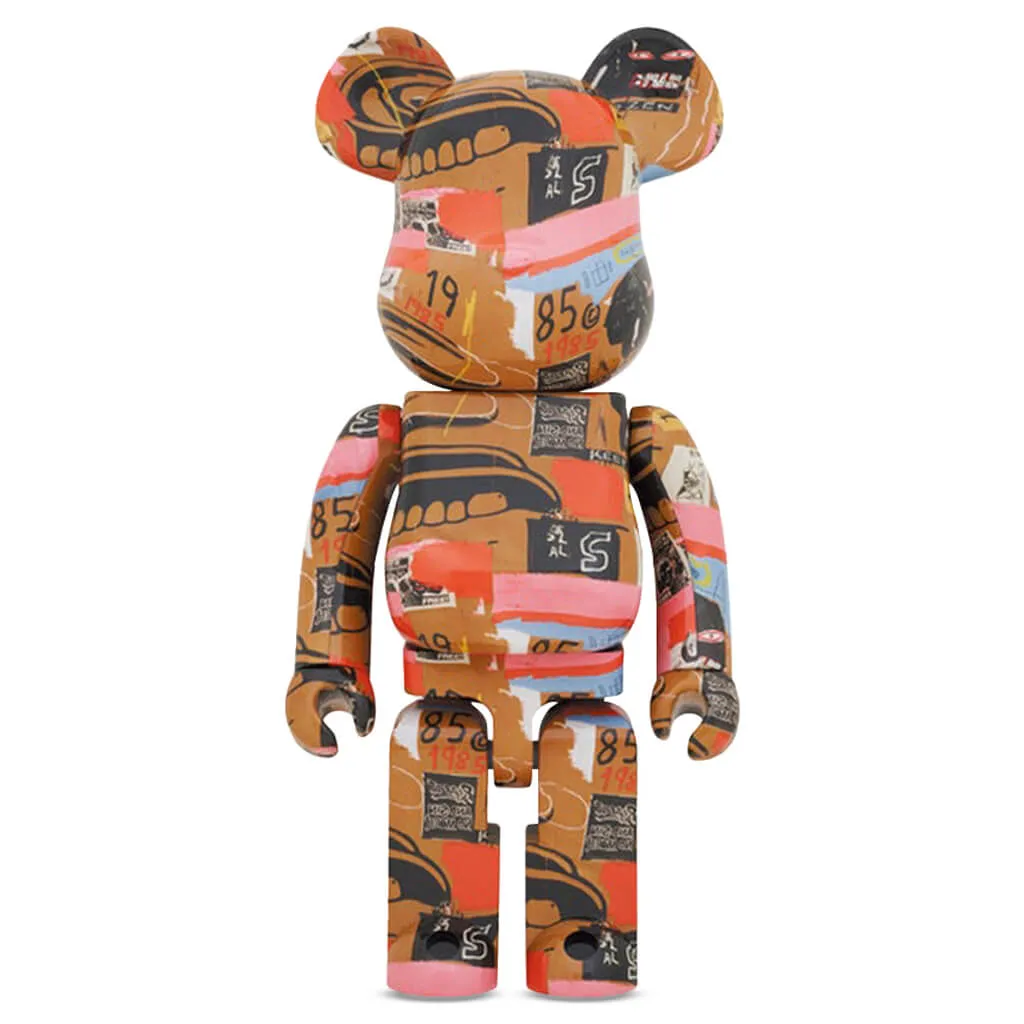 Andy Warhol x Jean-Michel Basquiat #2 1000% BE@RBRICK