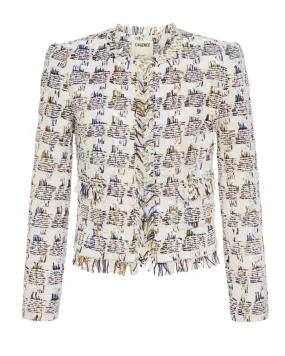 Angelina Jacket (Ivory Multi)