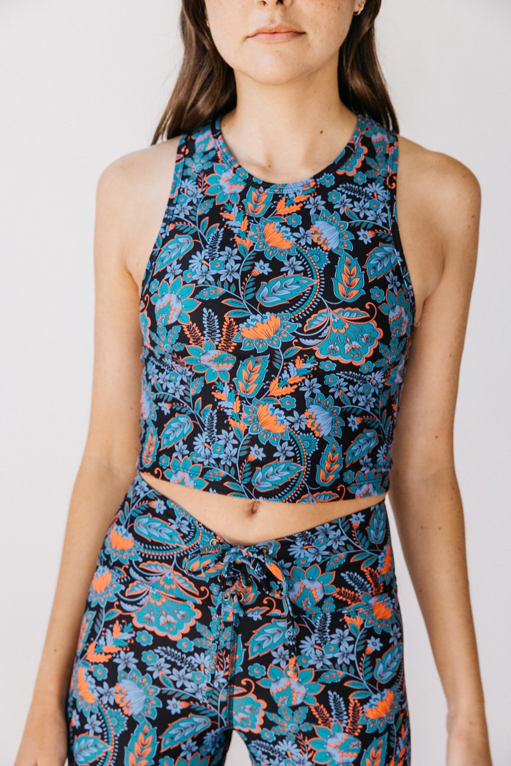 Basic Crop Top - Paisley