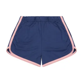 Billie Jean Dri Fit Performance Shorts Navy Pink