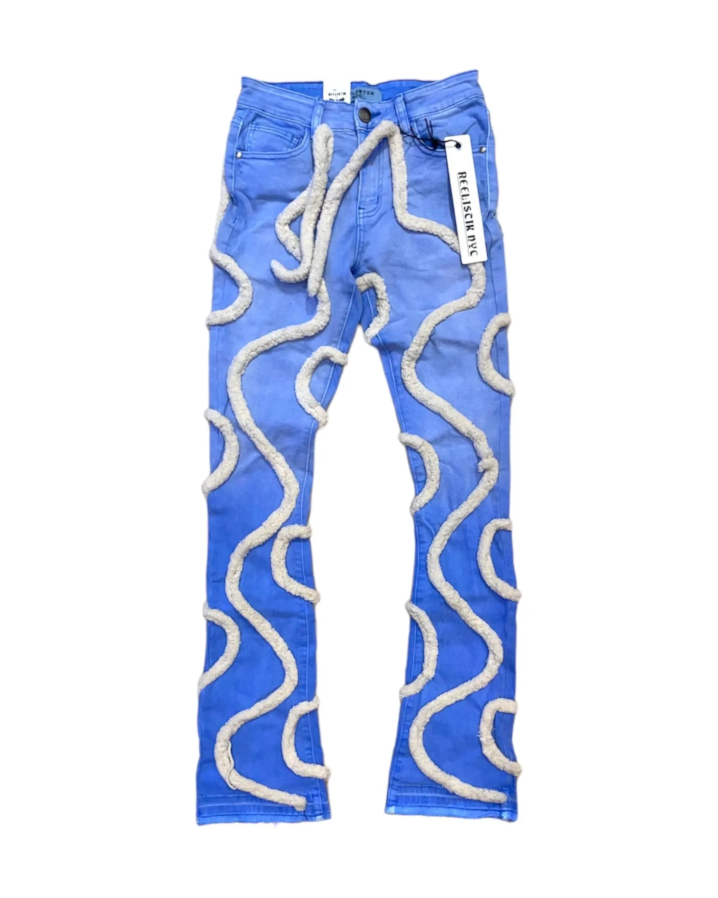 Blue Corda Premium Stacked Jeans