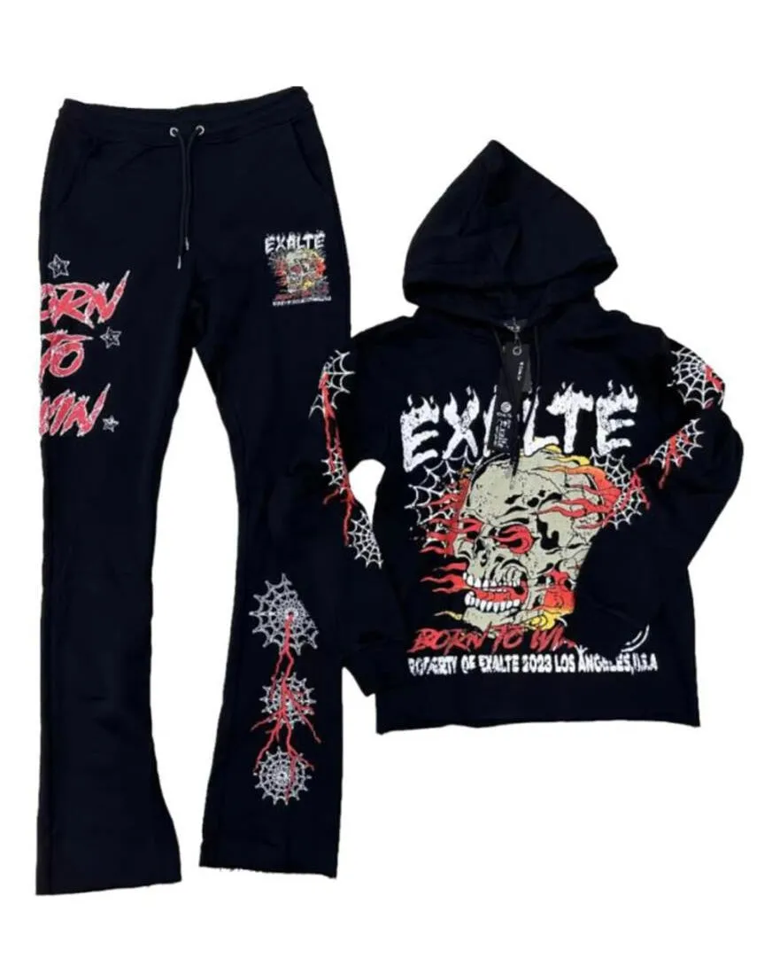 Born to Win Hoodie Set