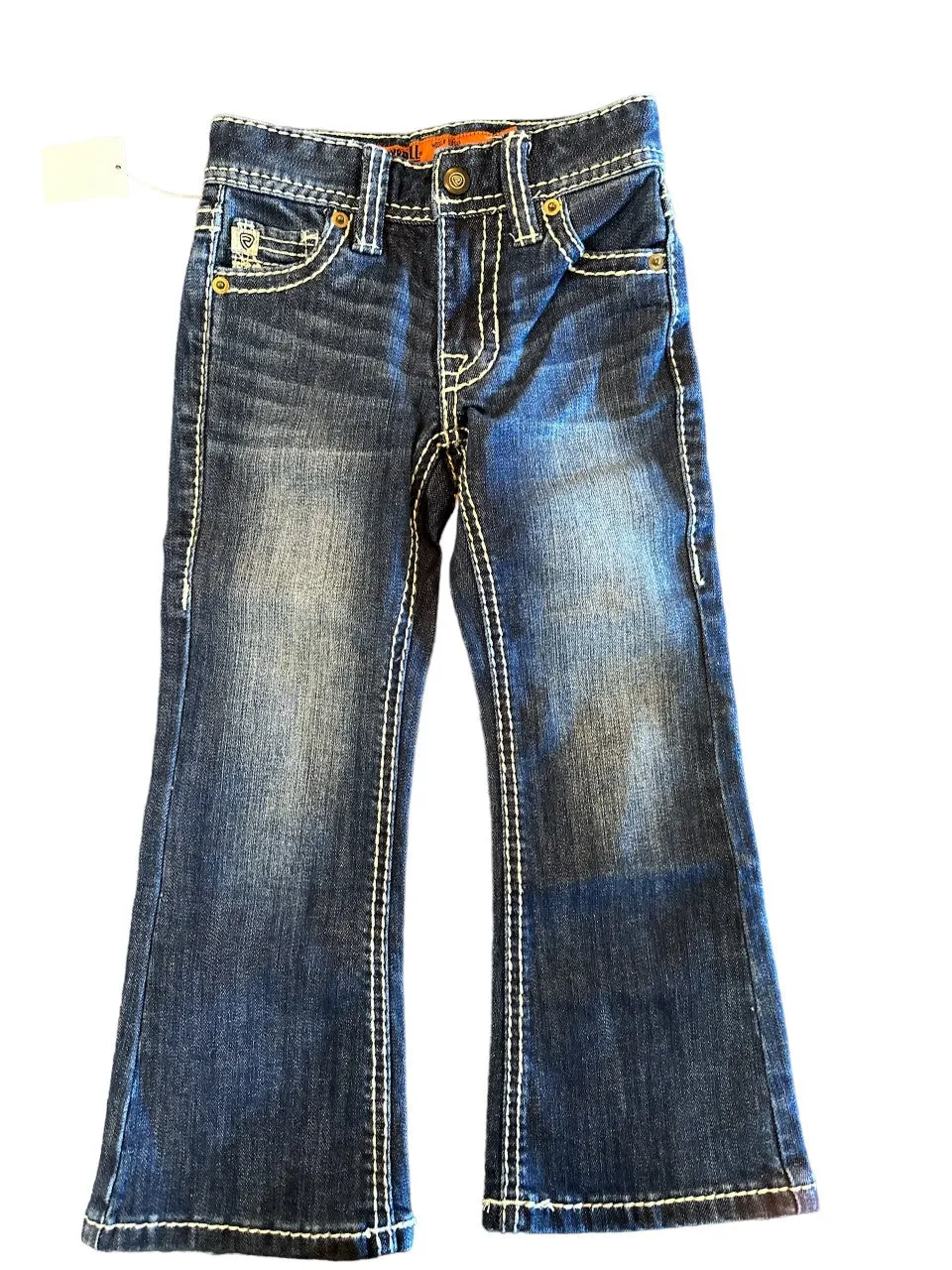 Boy's Rock & Roll Denim Jean BB Gun Dark Vintage Wash