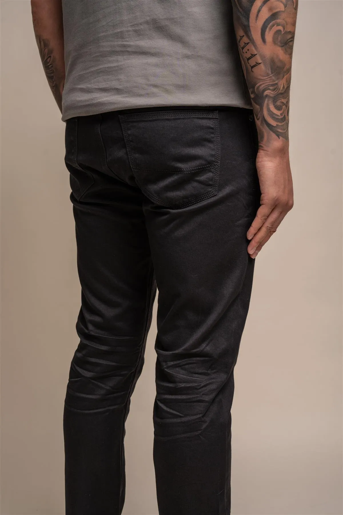 Brad Black Denim Jeans