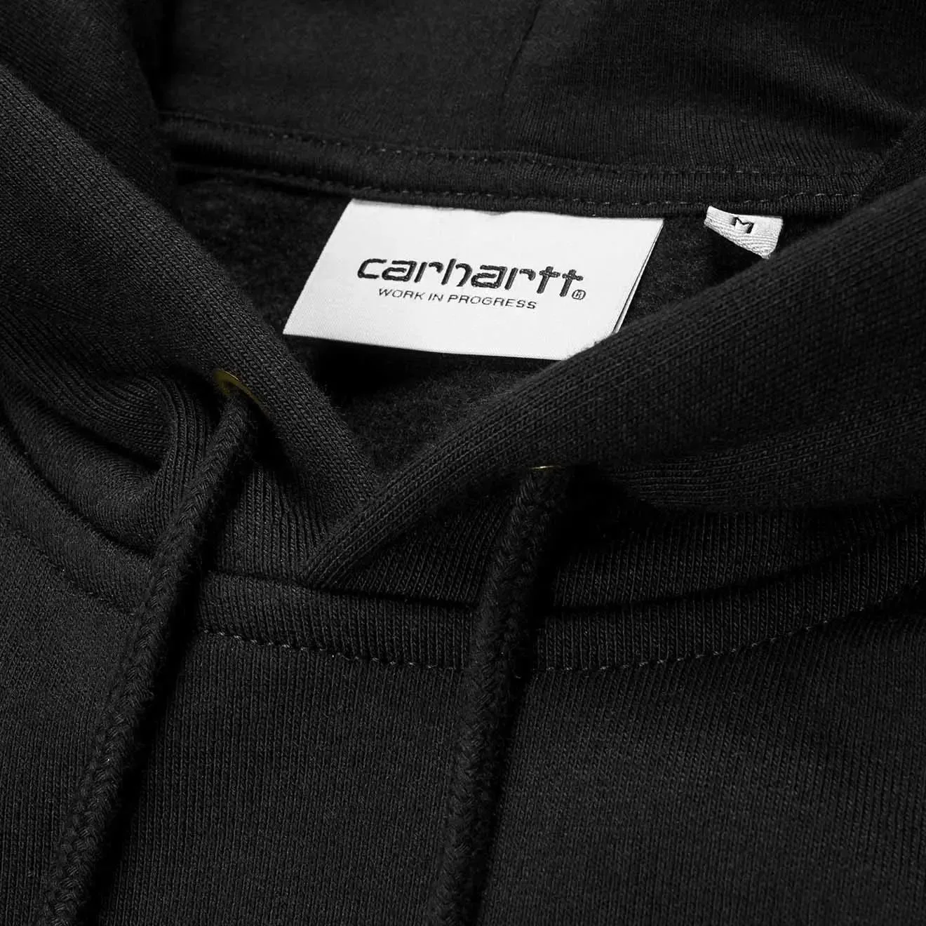 Carhartt WIP Chase Hooded Sweat Black / Gold