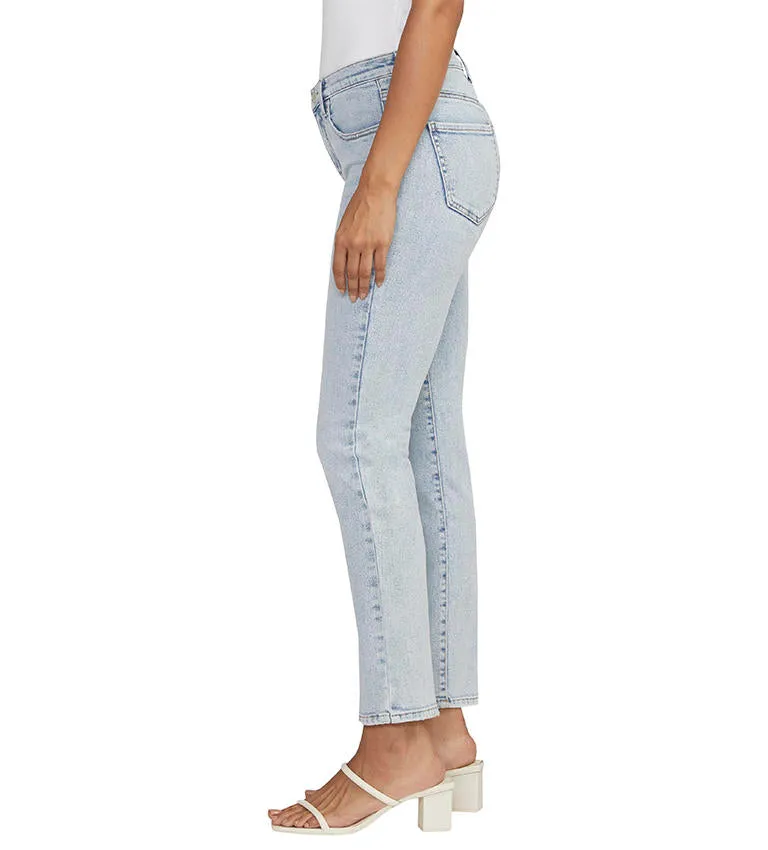 Cassie Mid Rise Slim Straight Jean, Bali Blue | JAG