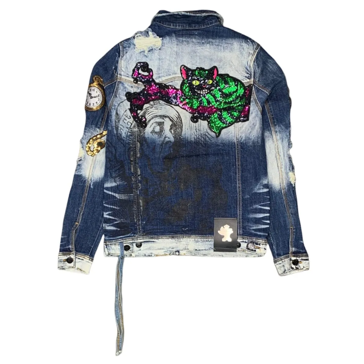 Caste Iron Chester Cat Denim Jacket (Indigo) - CIWB002INDIGO