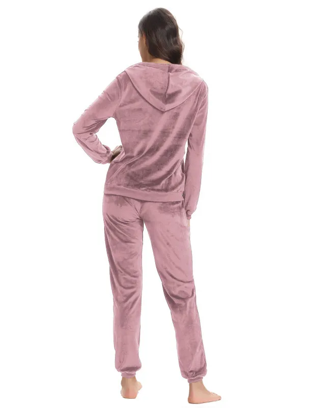 Casual/ Comfortable And Stylishwomen&#39;S Velvet Suit