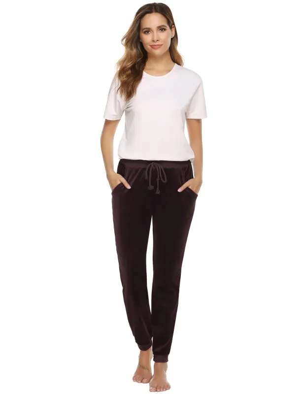 Casual/ Comfortable And Stylishwomen&#39;S Velvet Suit