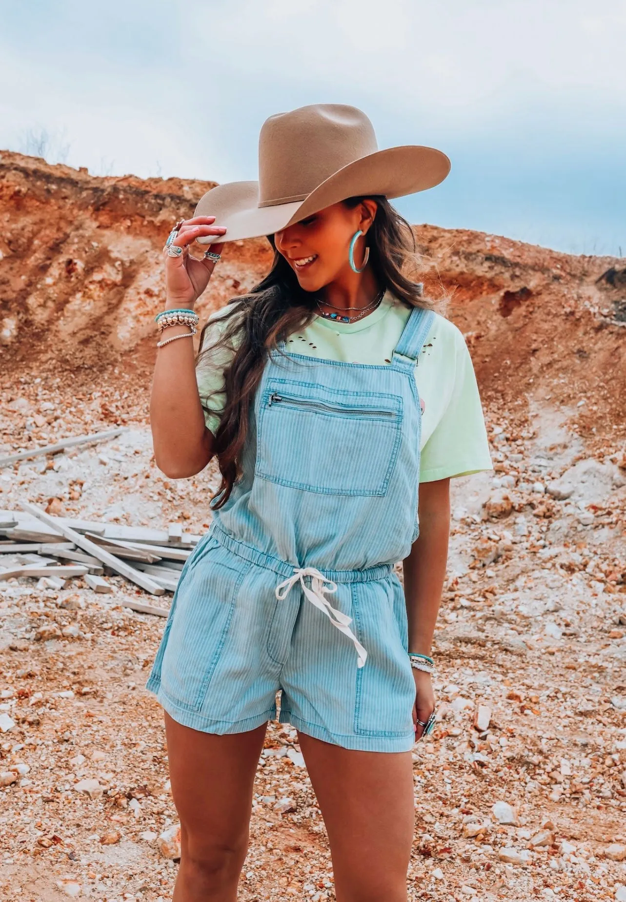 Chambray Babe Overalls