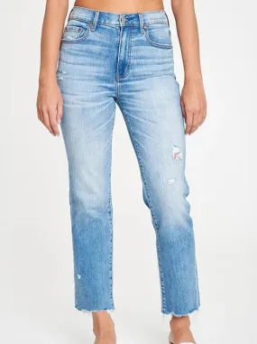 Daze Denim : Straight Up High Rise Straight