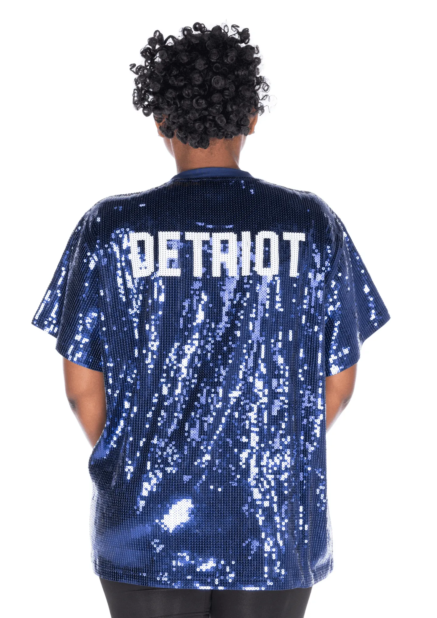 Detroit Baseball Sequin Shirt