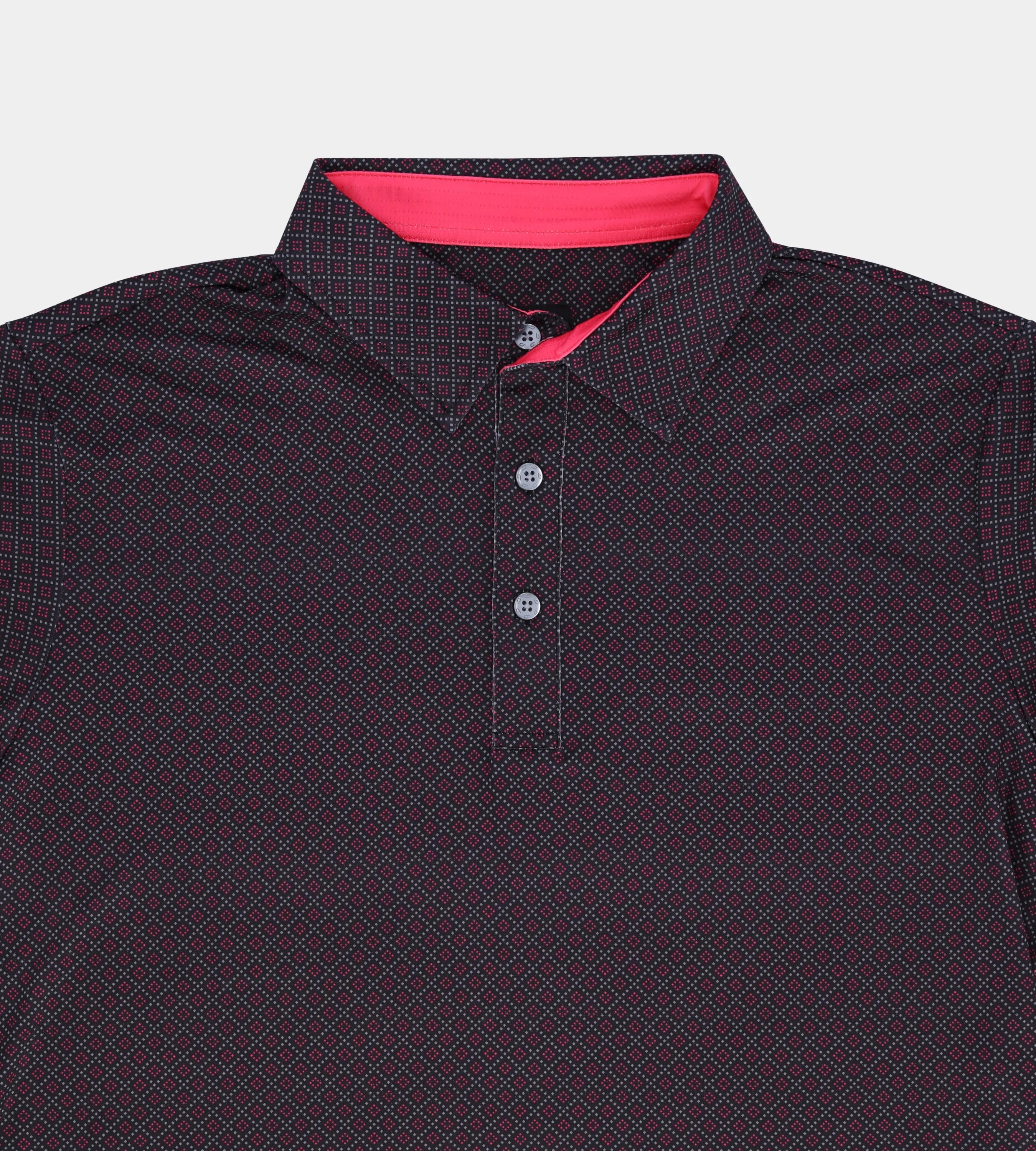 DIAMOND 2.0 POLO - BLACK