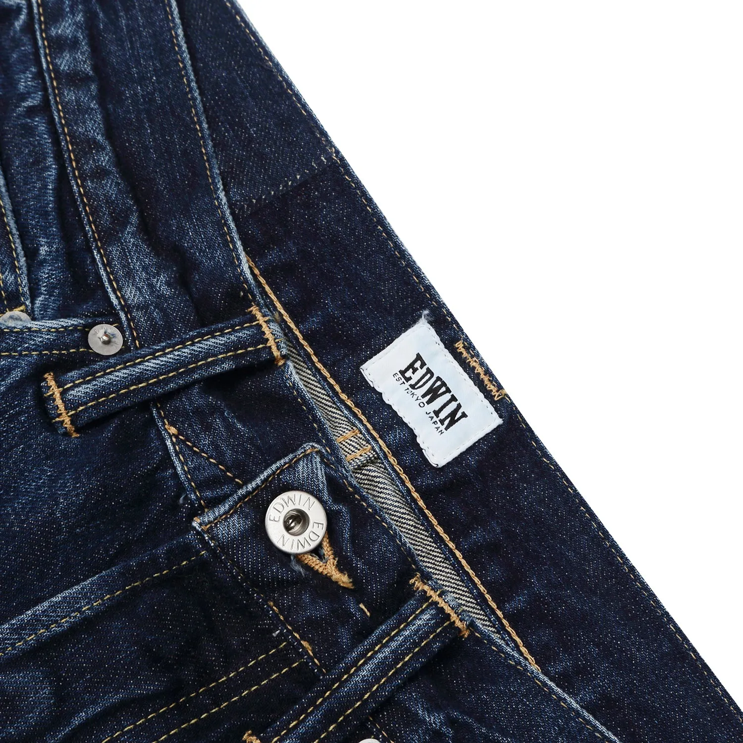 Edwin - ED-55 Rainbow Selvage - Dark Blue Wash