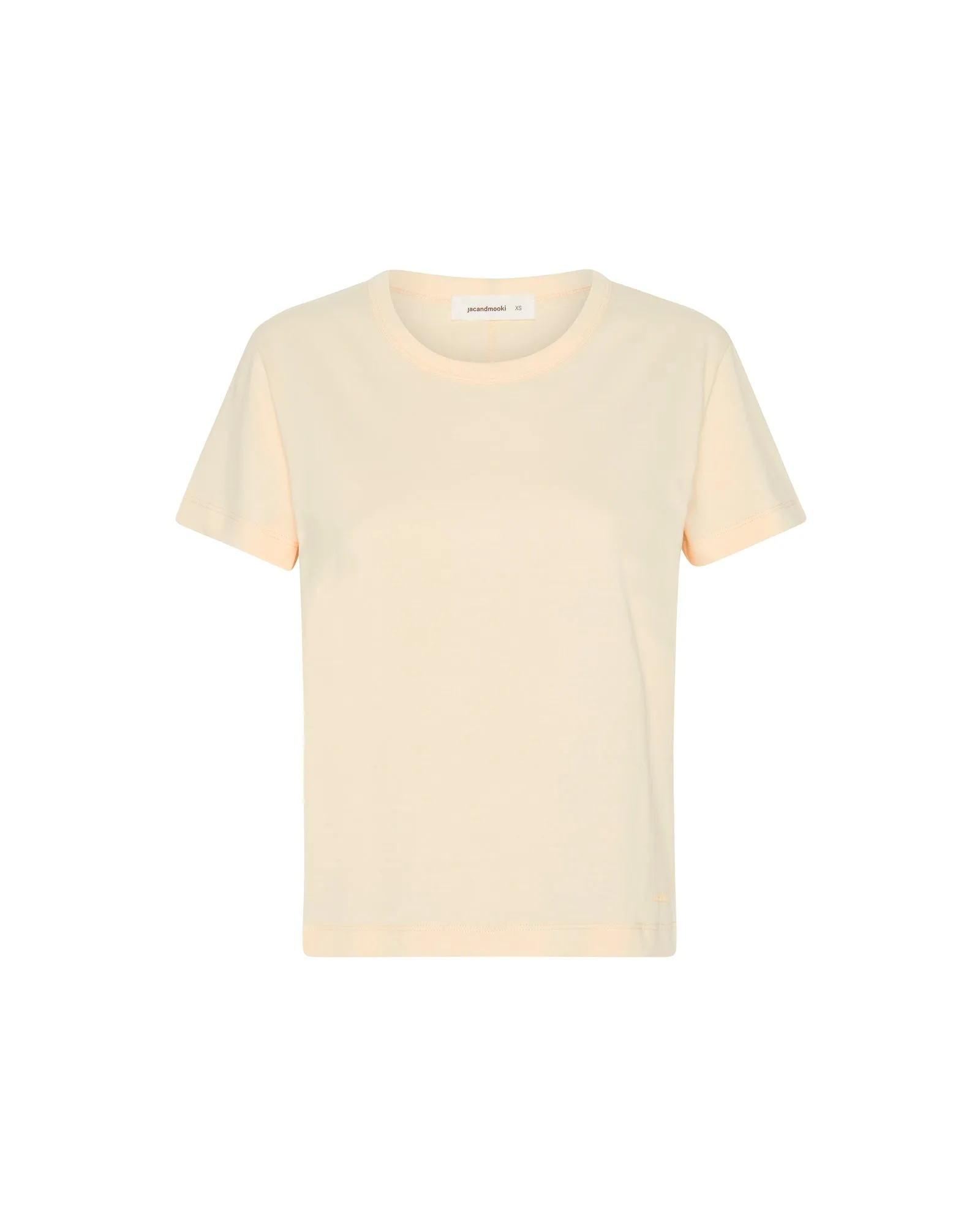 ESSENTIAL SHRUNKEN T-SHIRT - BUTTER CREAM