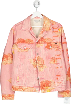 FIORUCCI Pink Angel Organic Denim Jacket UK XS