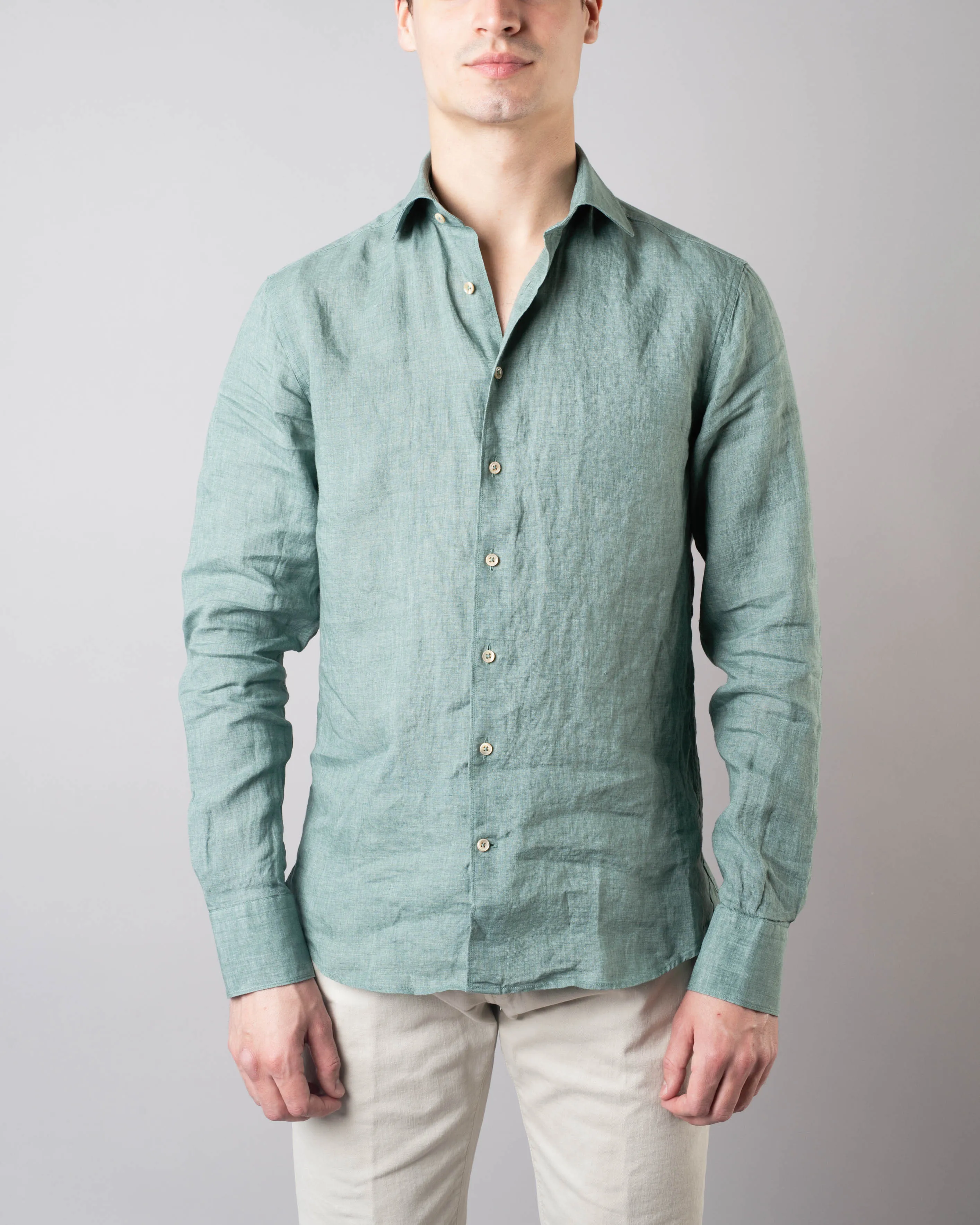 Fitted Body - Linen Shirt