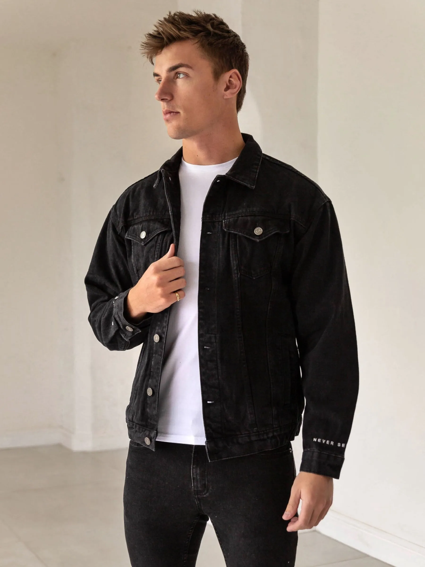 Greenwich Denim Jacket - Black