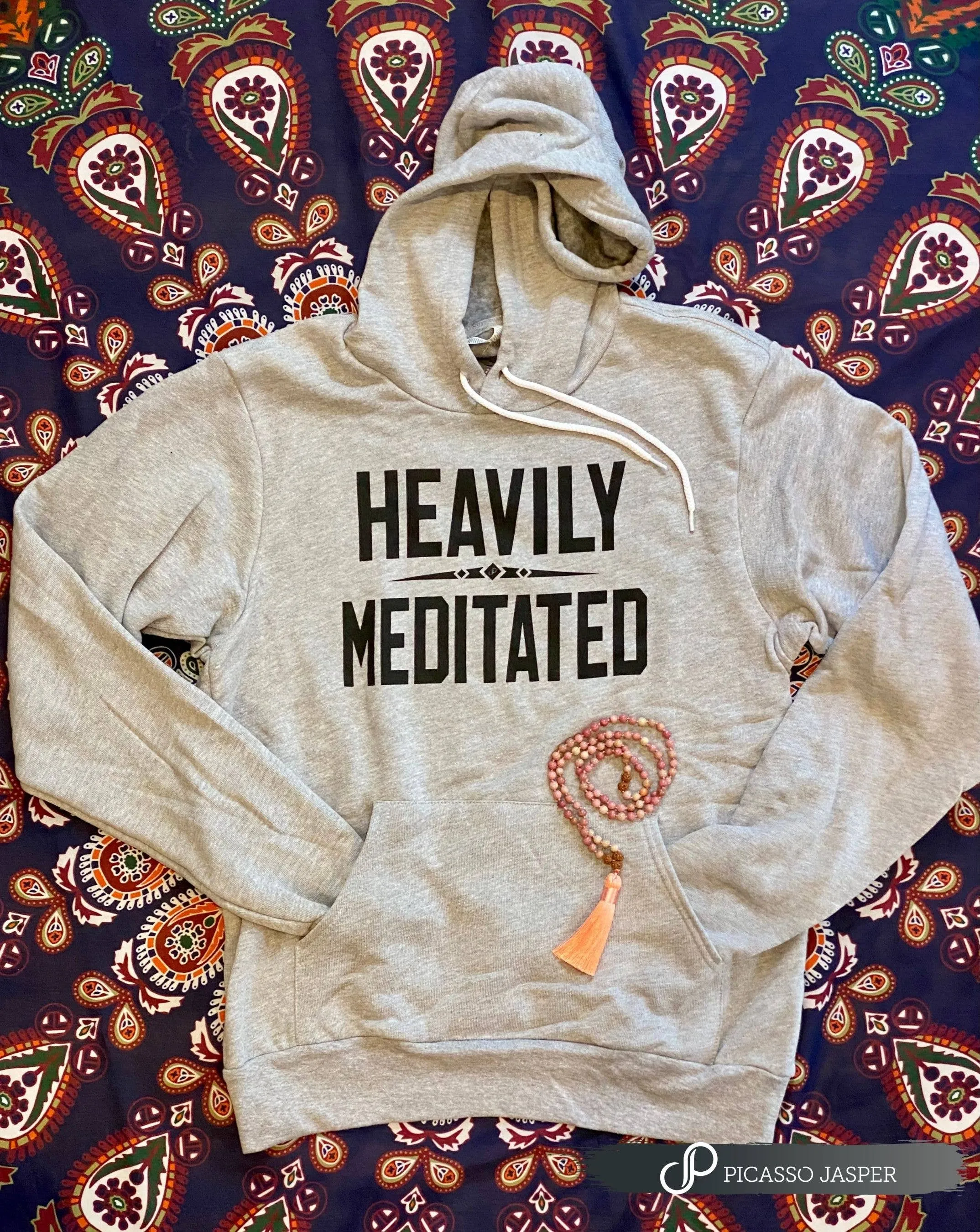 Heavily Meditated Hoodie: Small