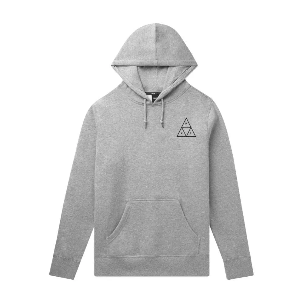 HUF ESSENTIALS TT P/O HOODIE-GREY