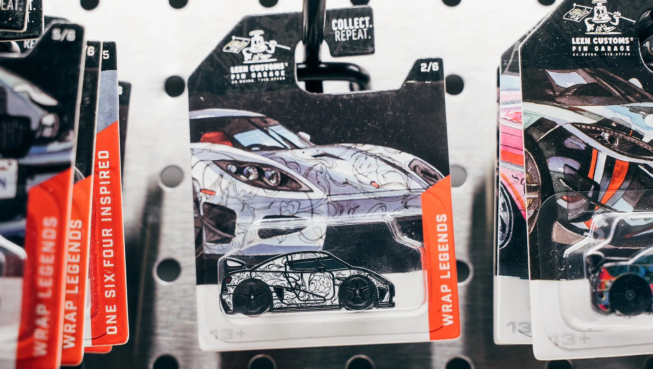 James Jean Les Forestiers II Koenigsegg CCX Leen Customs Enamel Pin