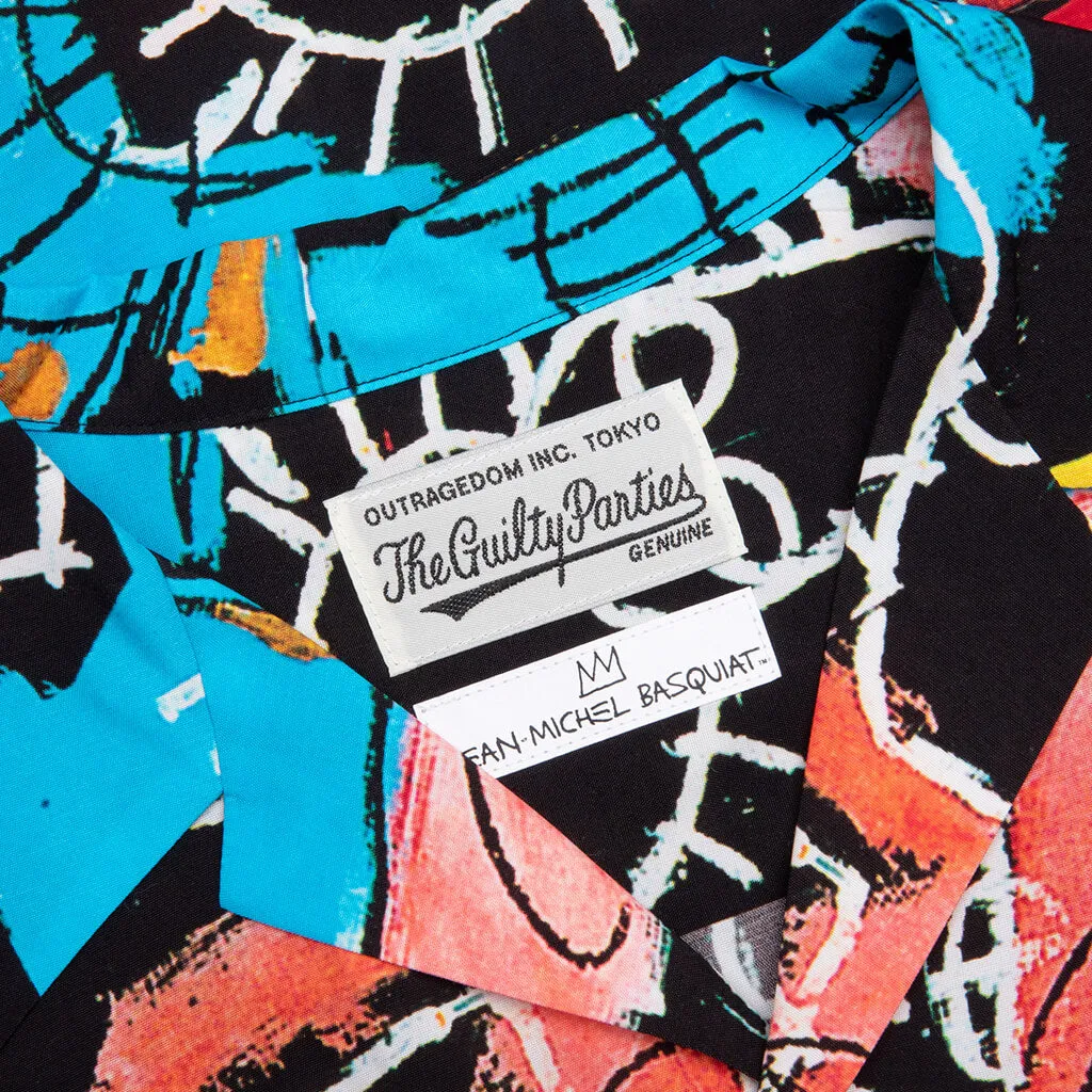 Jean-Michel Basquiat S/S Hawaiian Shirt Type-3 - Multi