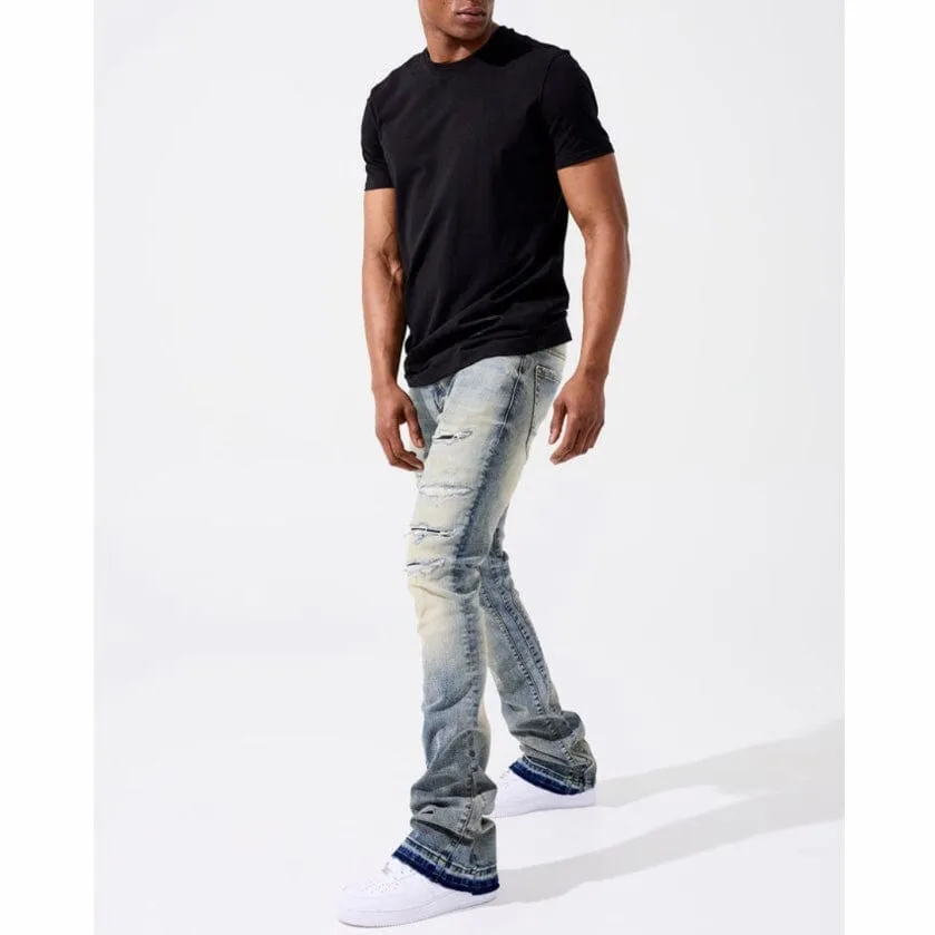 Jordan Craig Theo Stacked Lansing Denim Jean (Desert Storm) JRF1097