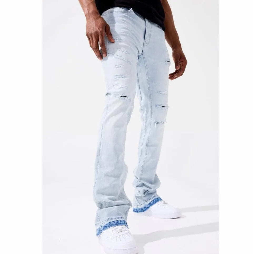 Jordan Craig Theo Stacked Lansing Denim Jean (Iced White) JRF1097