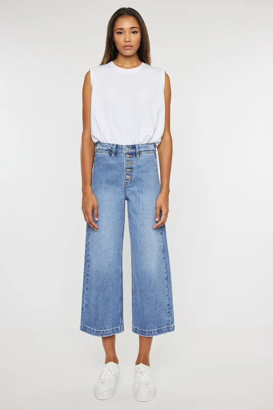 KanCan Ultra High Rise Wide Pants