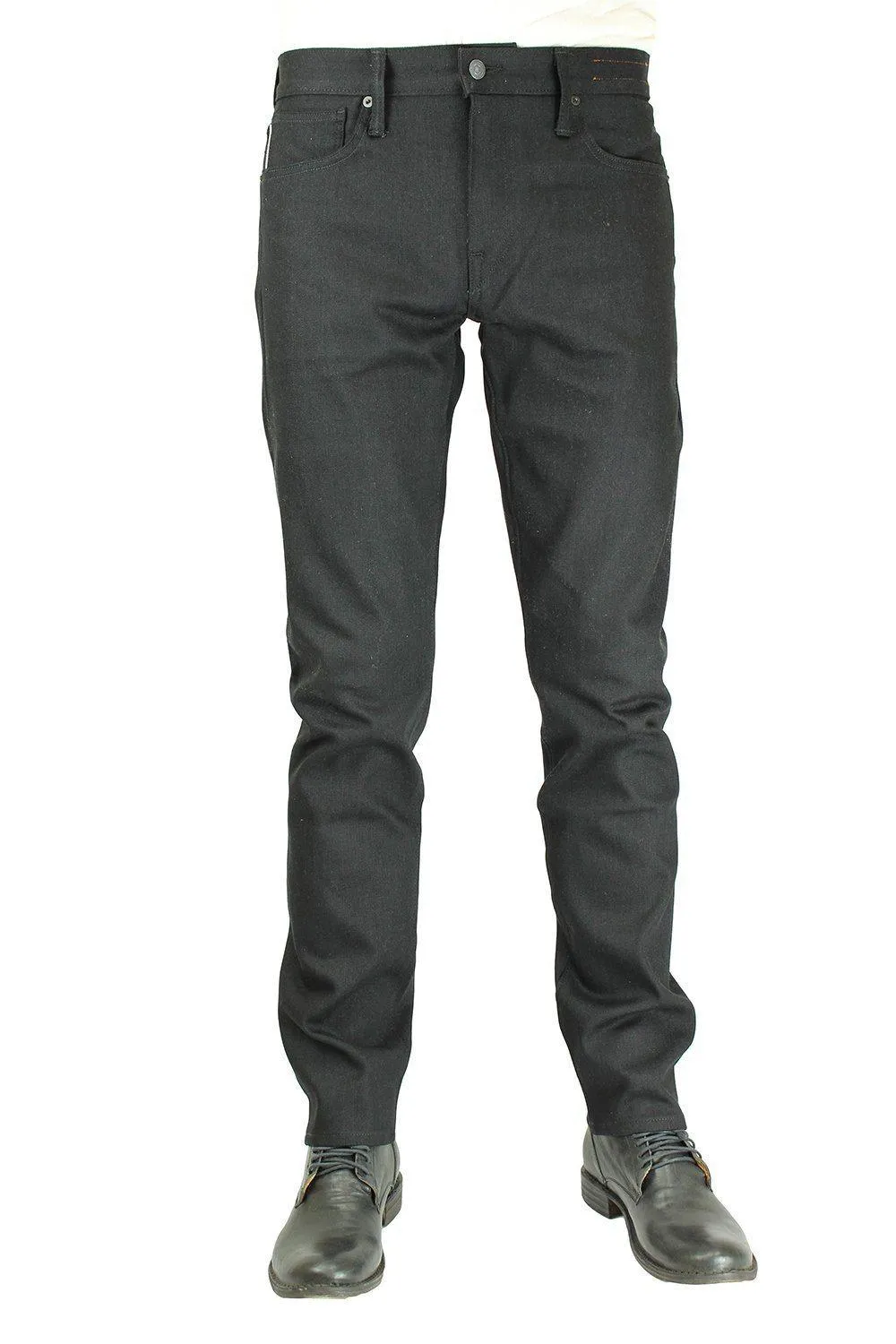 KATO 4-Way Stretch Selvedge The Pen Black Raw