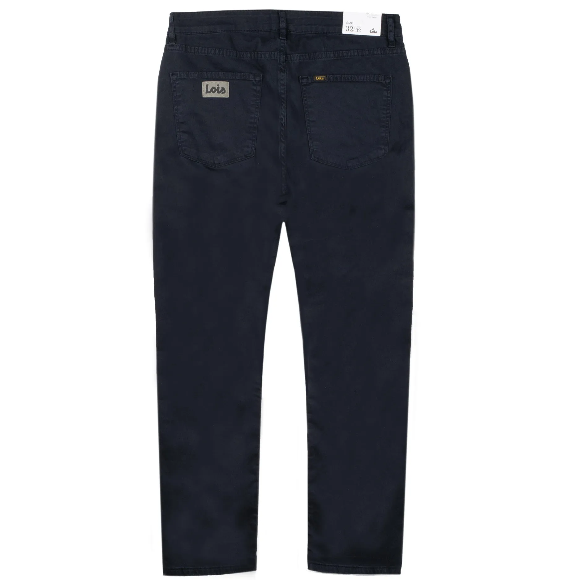 Lois Terrace Cotton Pants Navy Blue