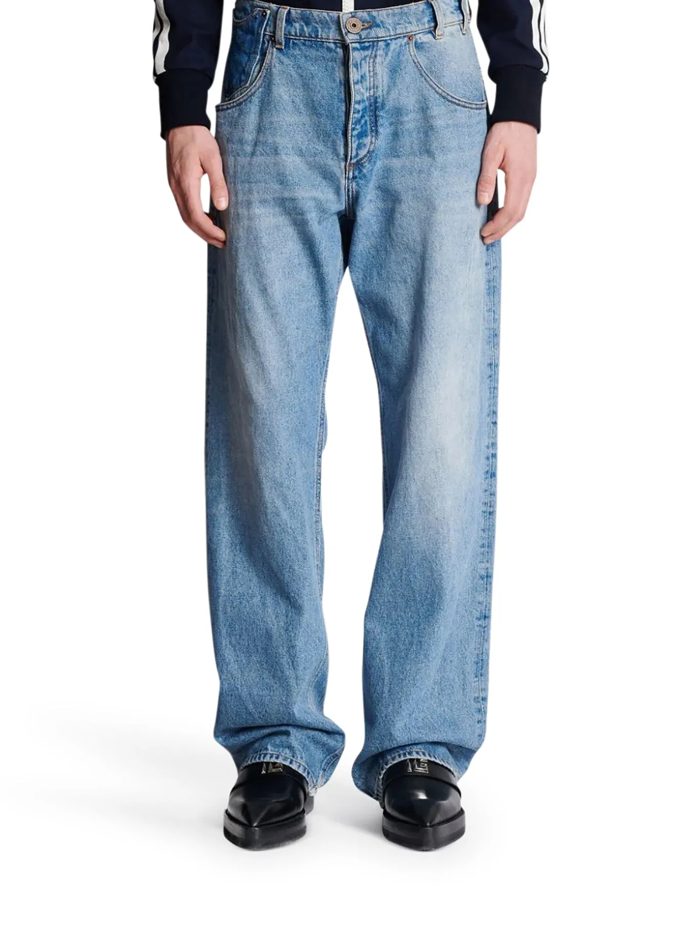 LOOSE DENIM PANTS