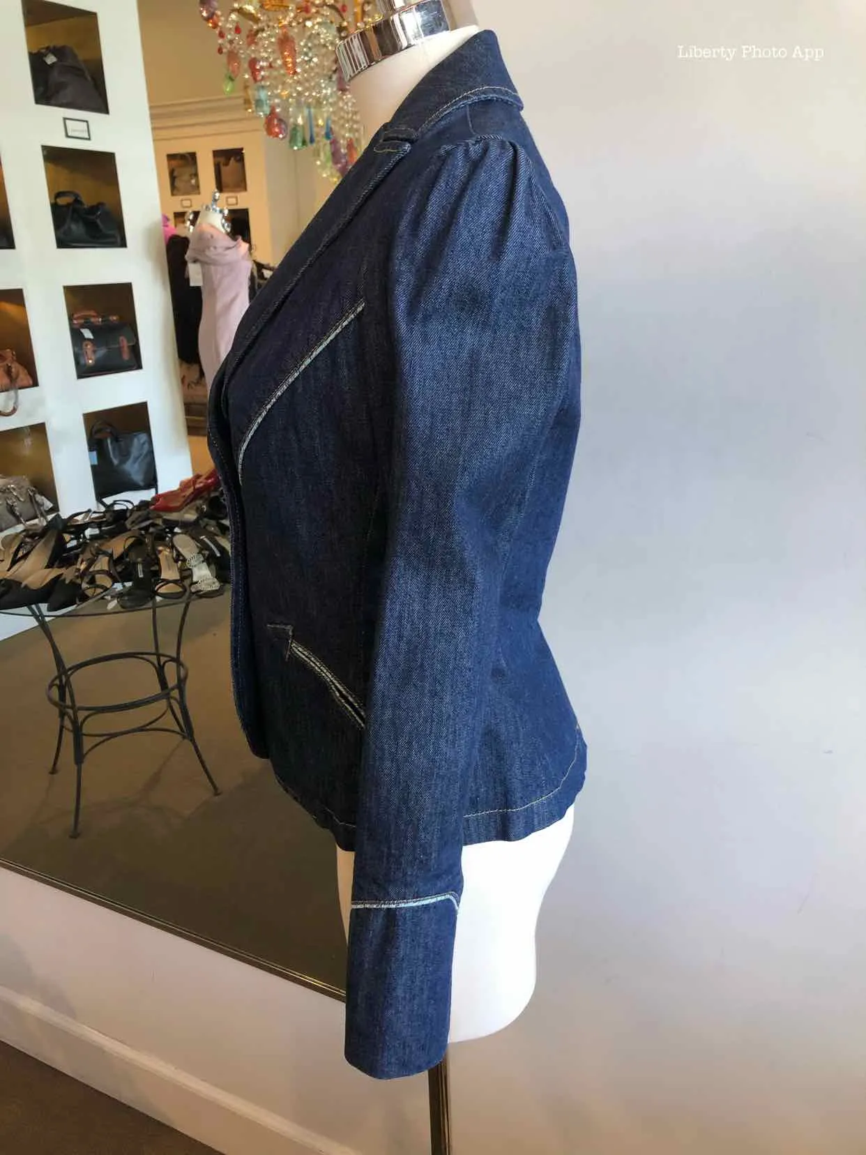 MARC JACOBS Denim Cotton Jacket | 6