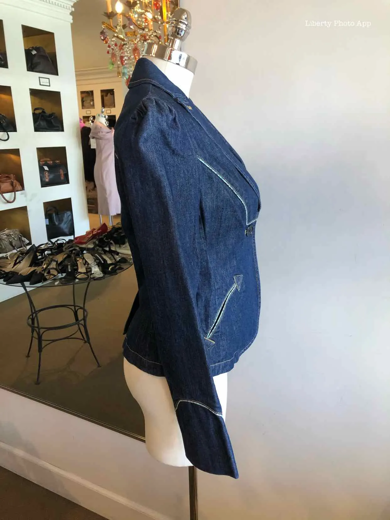 MARC JACOBS Denim Cotton Jacket | 6