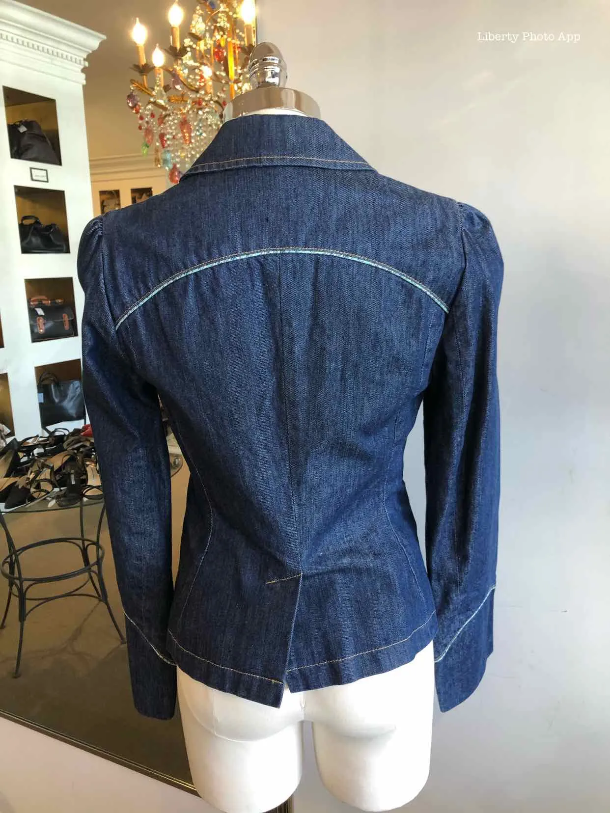 MARC JACOBS Denim Cotton Jacket | 6