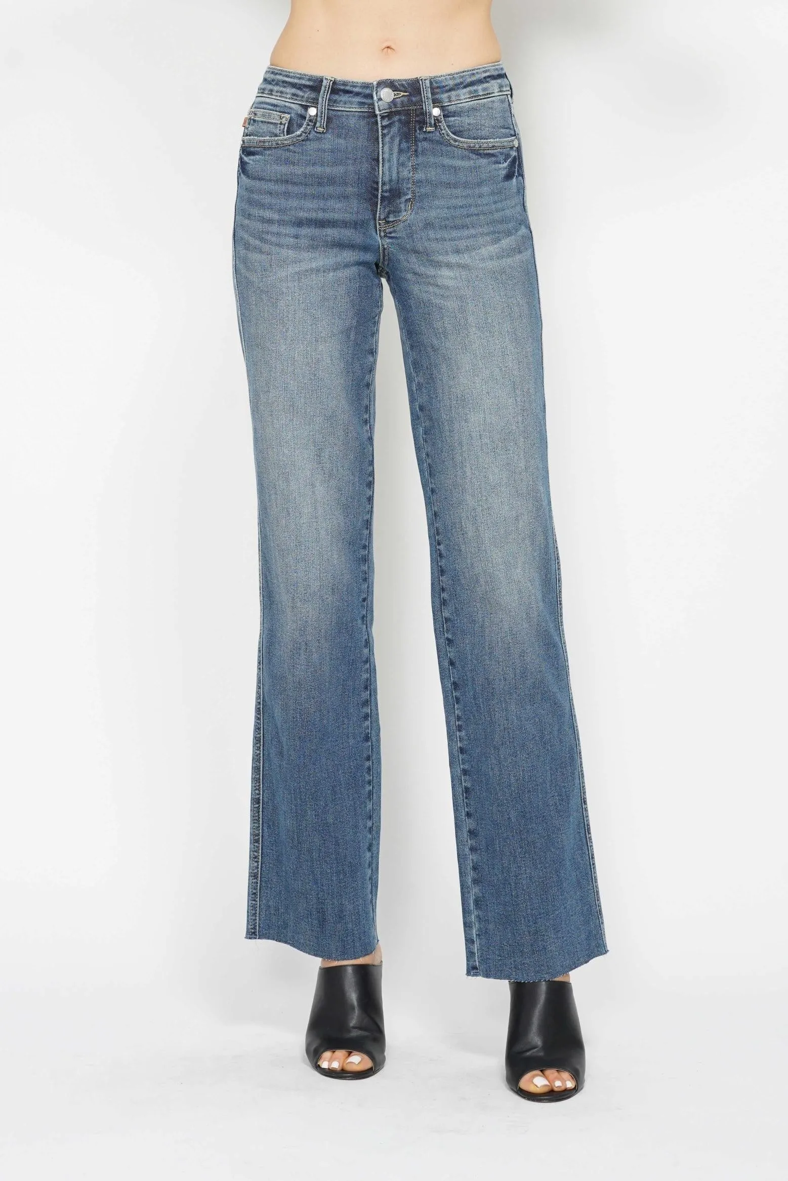 Mid Rise Tummy Control Jean JUDY BLUE