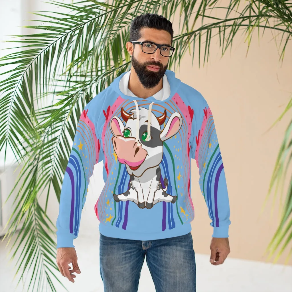 Moo-Moo Cow Unisex Pullover Hoodie