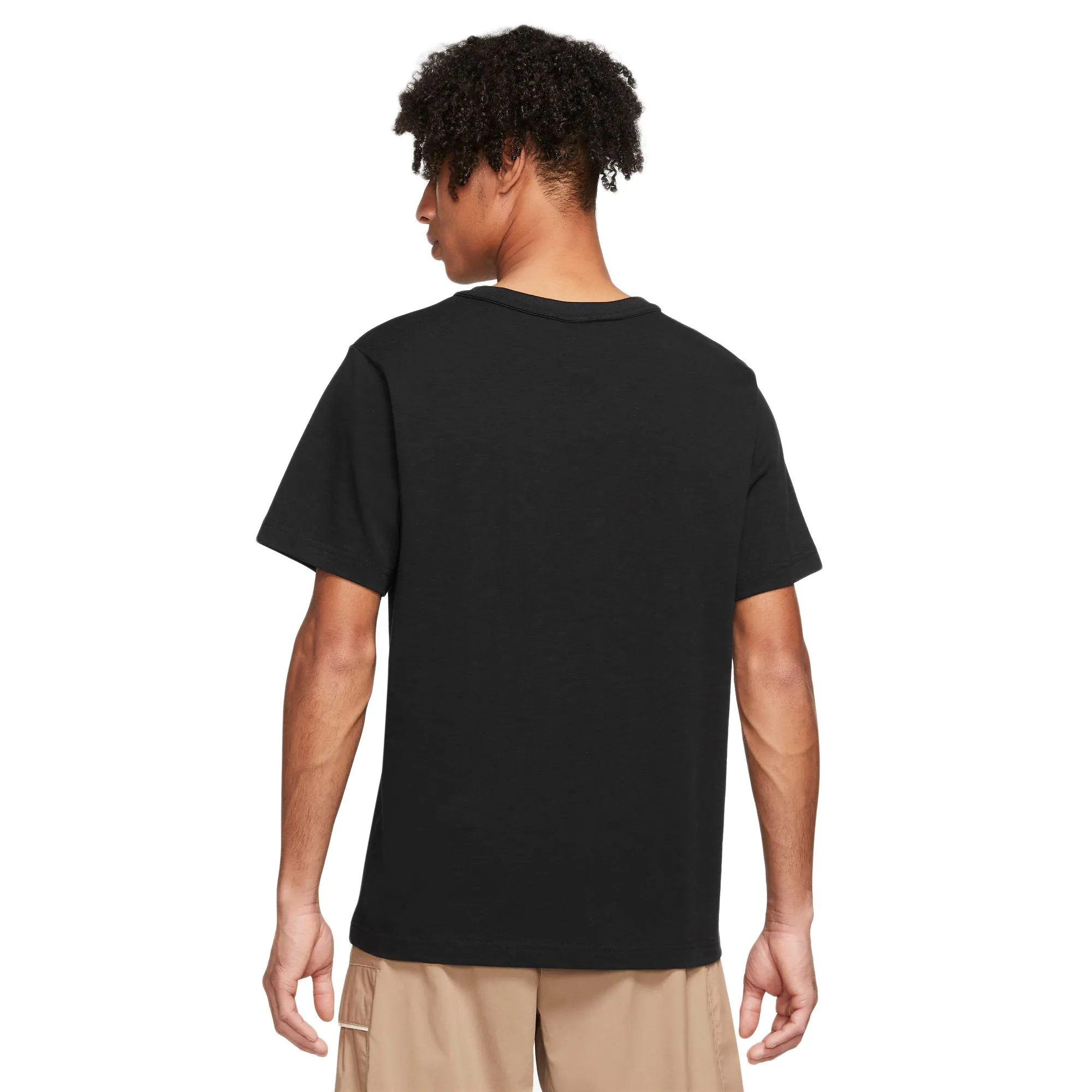 Nike Life Short-Sleeve Knit Top Black FN2645-010