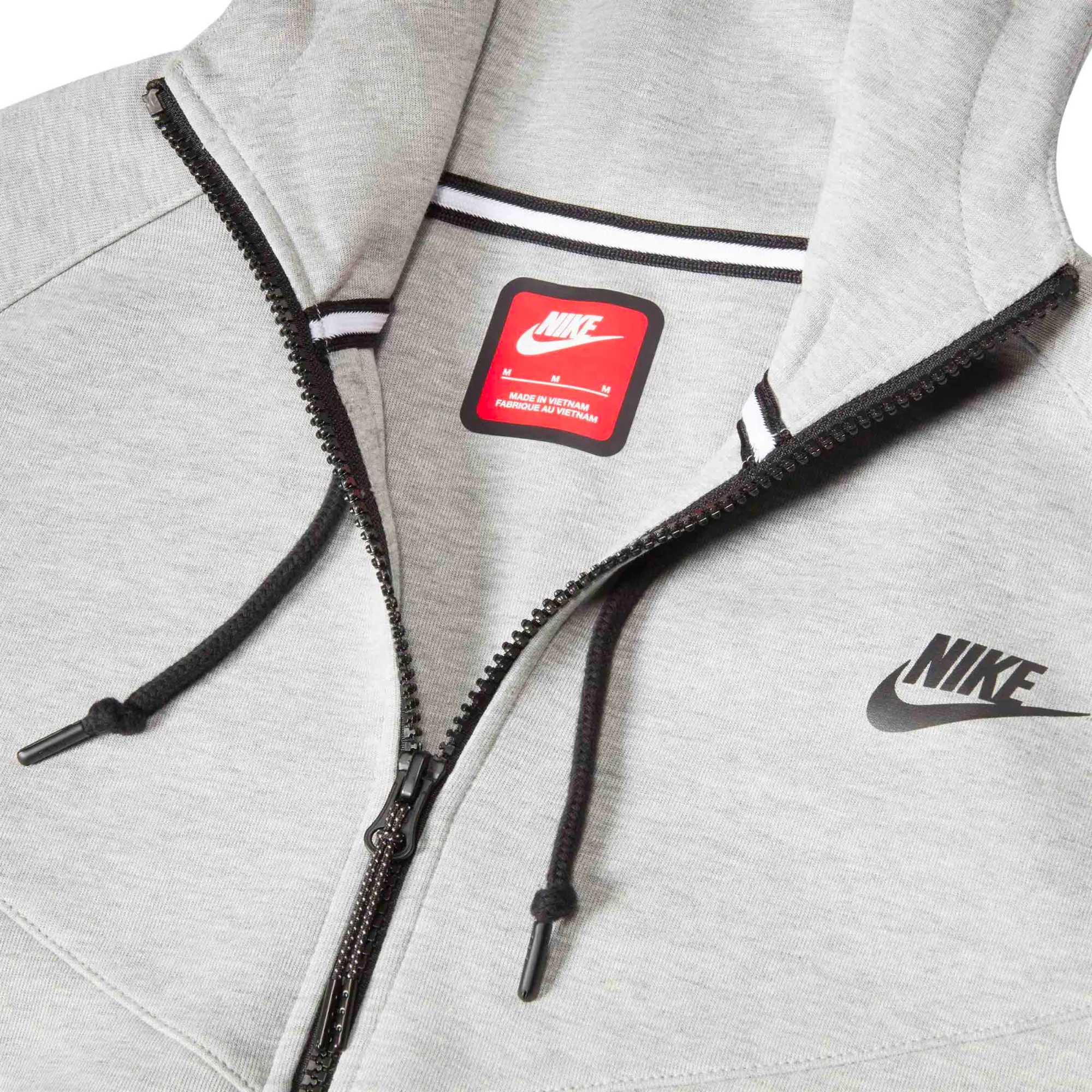 Nike Sportswear Tech Fleece OG Full-Zip Hoodie Sweatshirt Dark Grey Heather FD0737-063