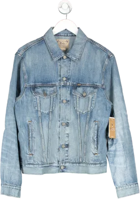 Polo Ralph Lauren Blue Denim Icon Trucker Jacket UK XL