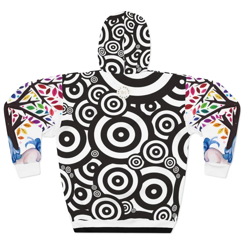 Psychedelic Unicorn Unisex Pullover Hoodie