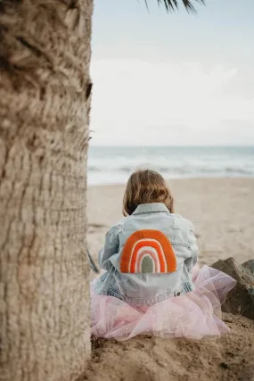 Rainbow Denim Jacket