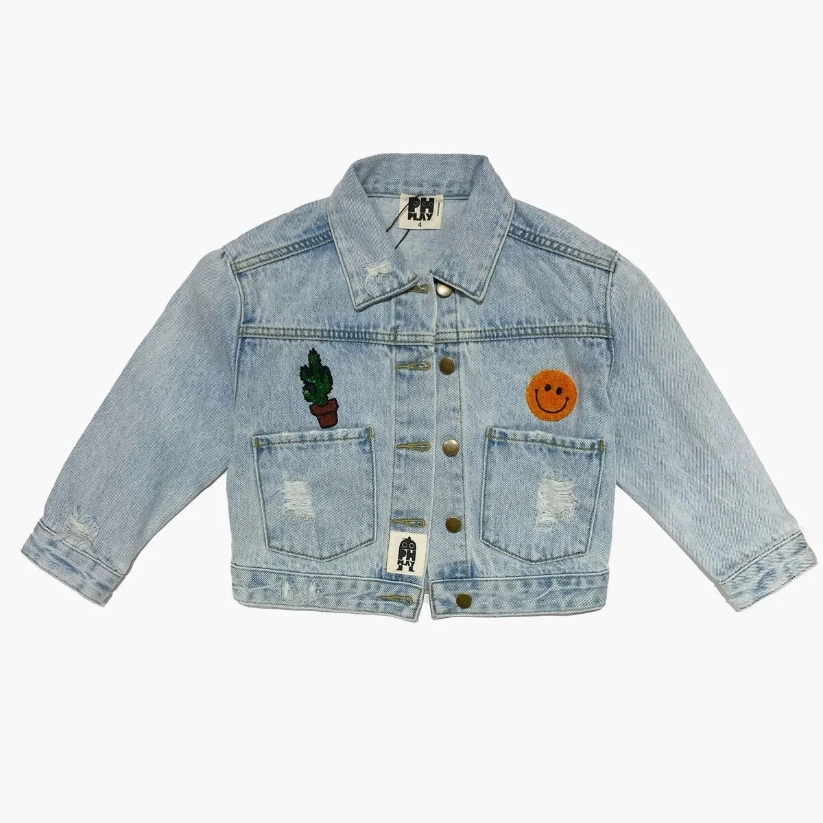 Rainbow Denim Jacket