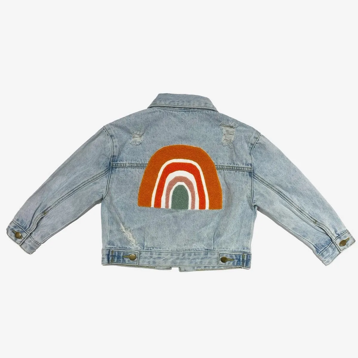 Rainbow Denim Jacket