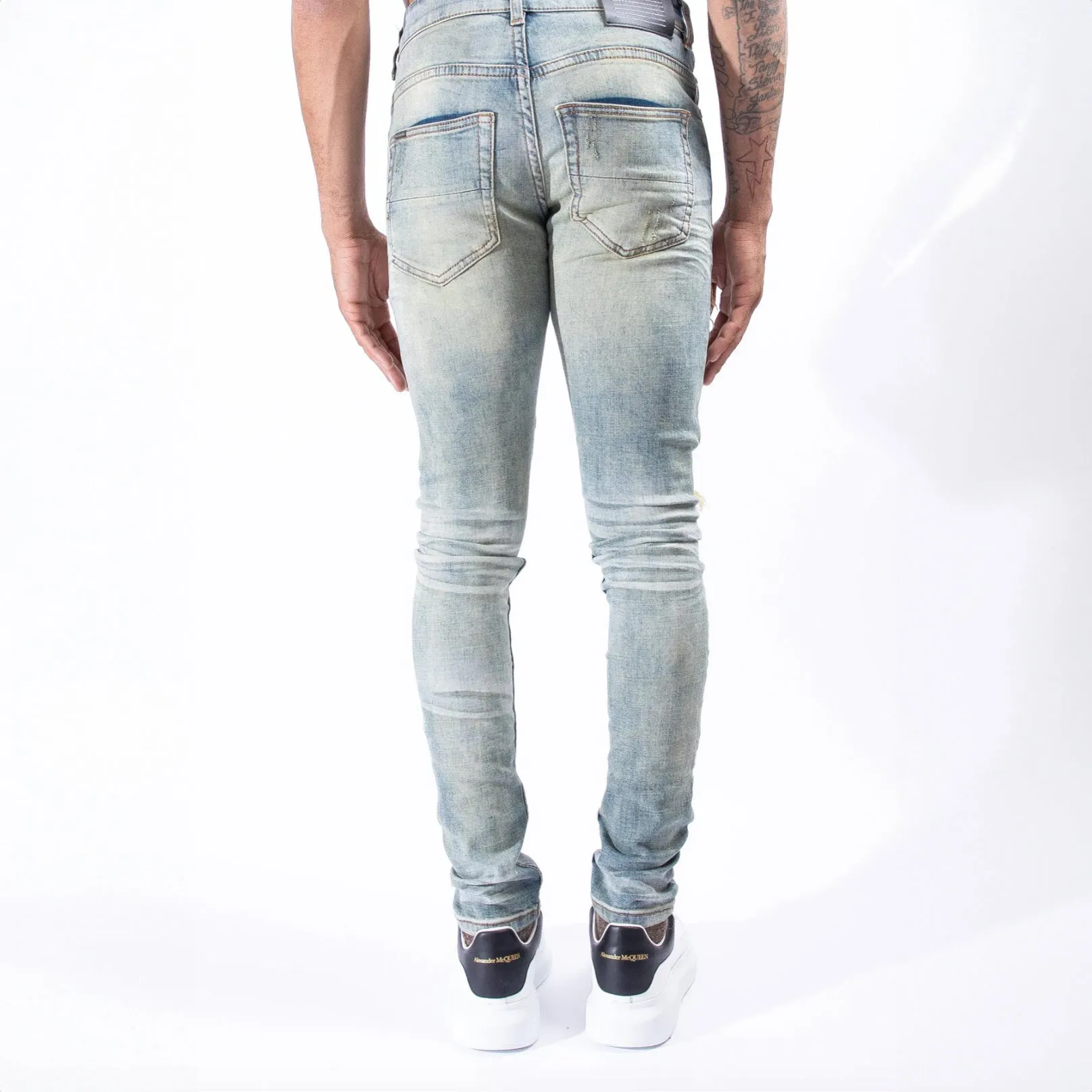 SACRED SCROLLS JEANS