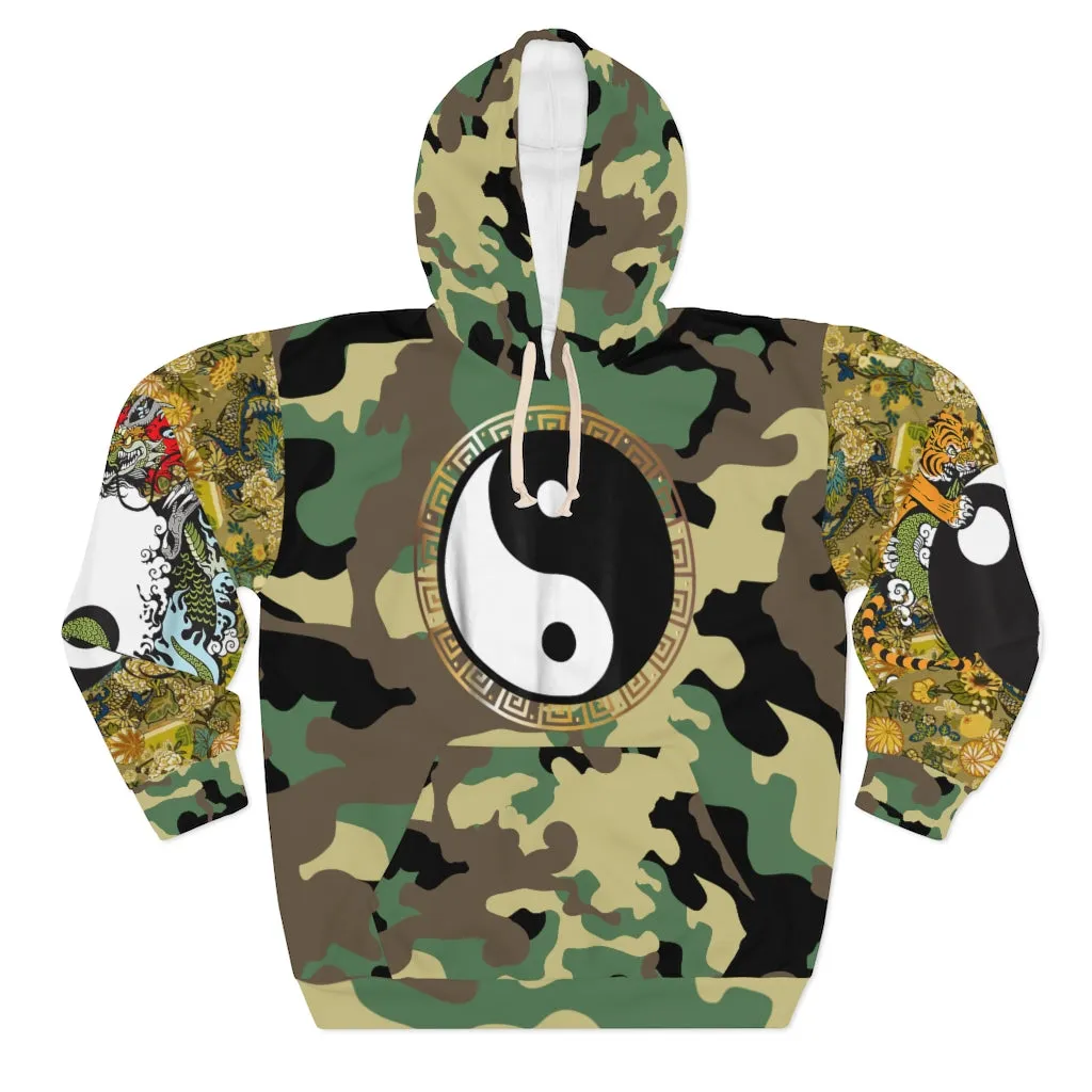 Serpent's Revenge (YinYang) Unisex Pullover Hoodie